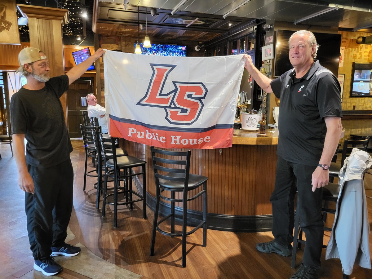 Lancer Establishments raising their flags